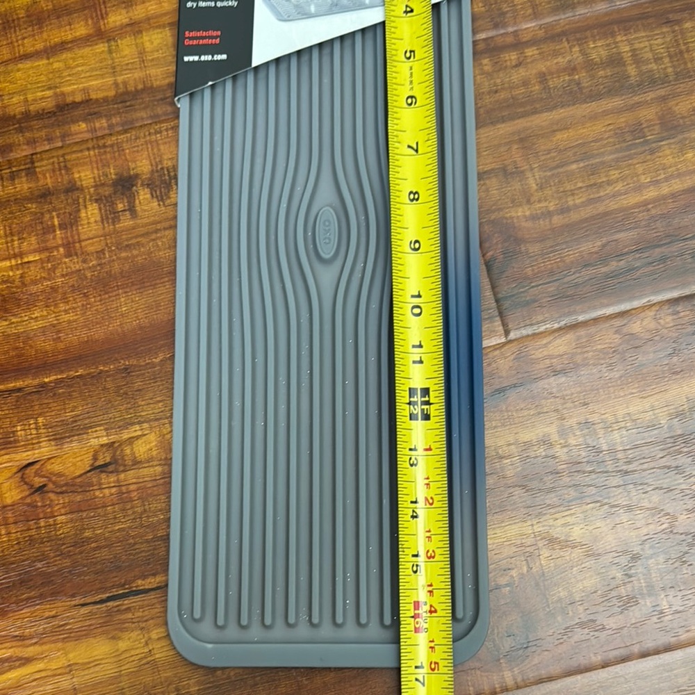 OXO SoftWorks Gray Silicone Drying Mat New - Picture 3 of 6